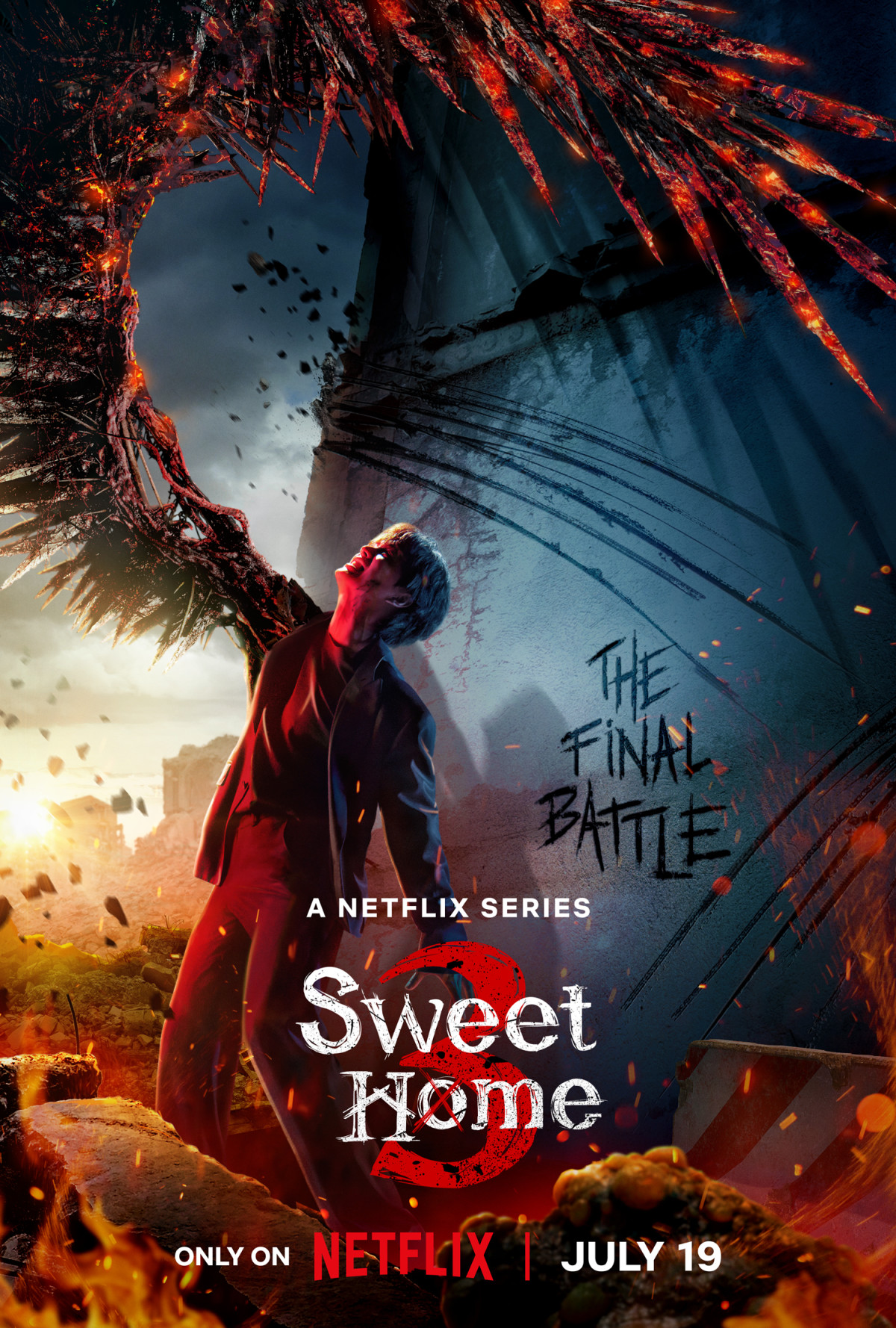 ✅Download Sweet Home (2020 – 2024) Season 1 – 3 Multi-Audio {Hindi-English-Korean} WEB Series Complete All Episodes Available in 480p & 720p & 1080p...
