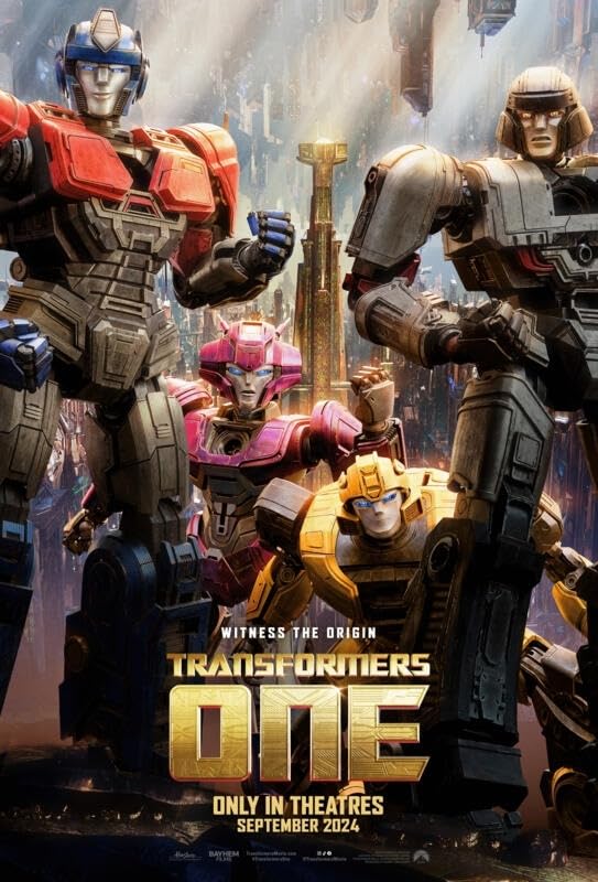 Transformers One (2024) HQ HDTS Dual Audio {Hindi-English} 480p [350MB] | 720p [820MB] | 1080p [1.8GB]