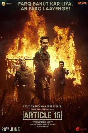 Download  Article 15 (2019) Hindi Full Movie 480p [350MB] | 720p [1GB] | 1080p [2GB]