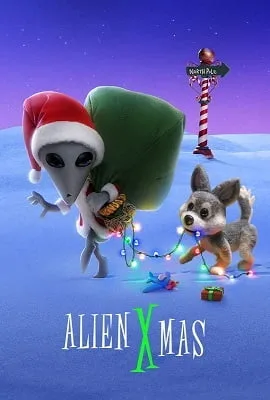 Download NetfliAlien Xmas (2020) Dual Audio {Hindi-English} 720p [250MB] HEVC HDRip