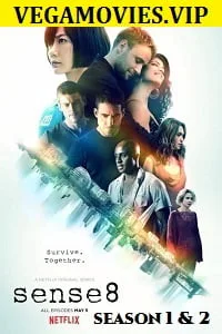 Download Sense8 (Season 1-2) English Netflix Complete WEB-DL Series 720p [400MB]