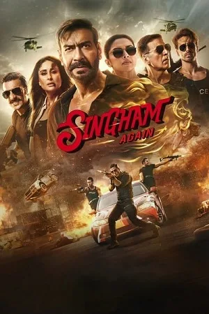 Download Singham Again (2024) HQ HDRip [Hindi ORG-DD2.0]  Full Movie 480p [420MB] | 720p [1.3GB] | 1080p [2.2GB]