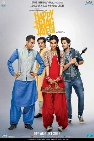 Download Happy Bhag Jayegi (2016) Hindi Full Movie 480p [400MB] | 720p [1.2GB]